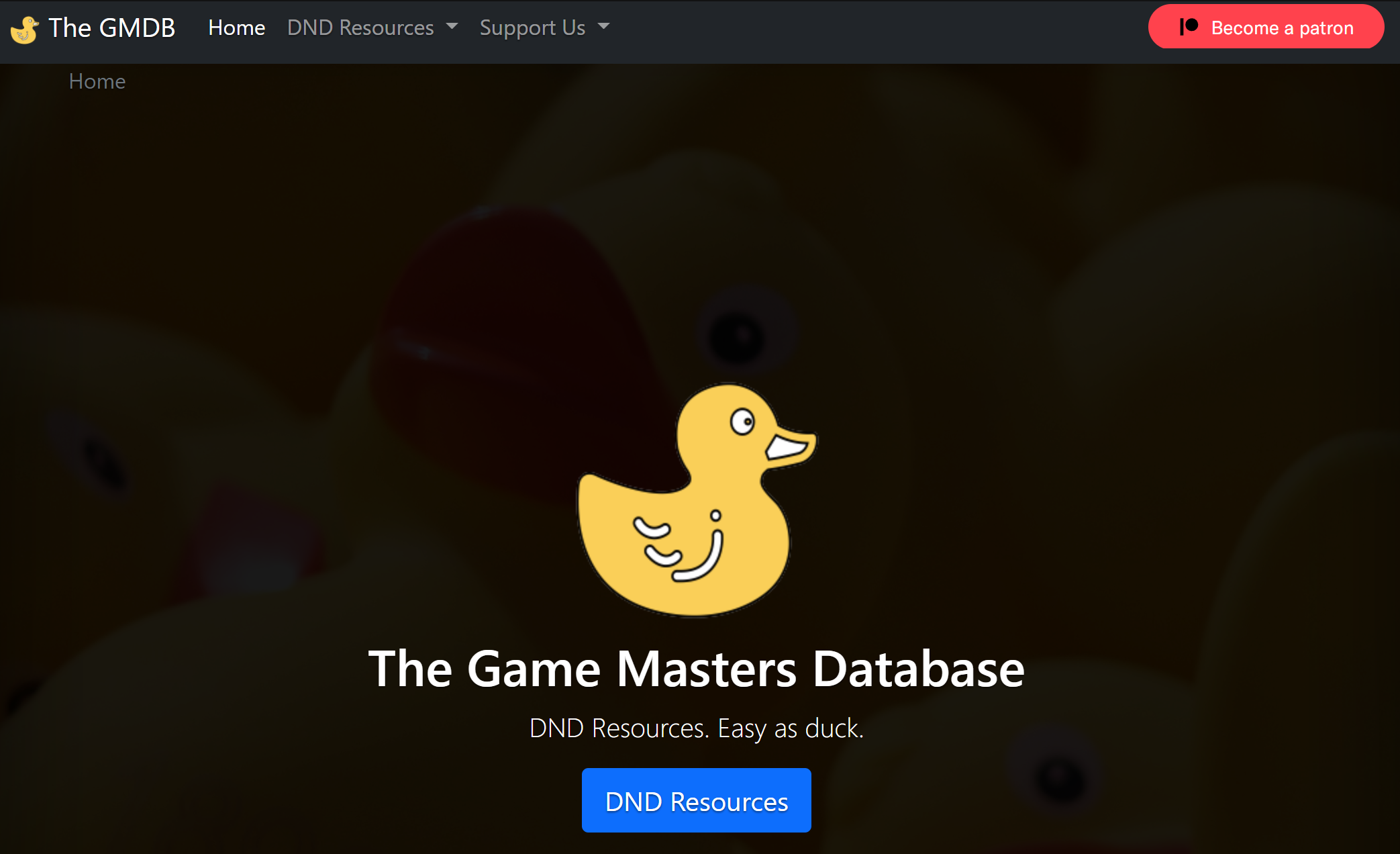 Thumbnail of The Game Masters Database